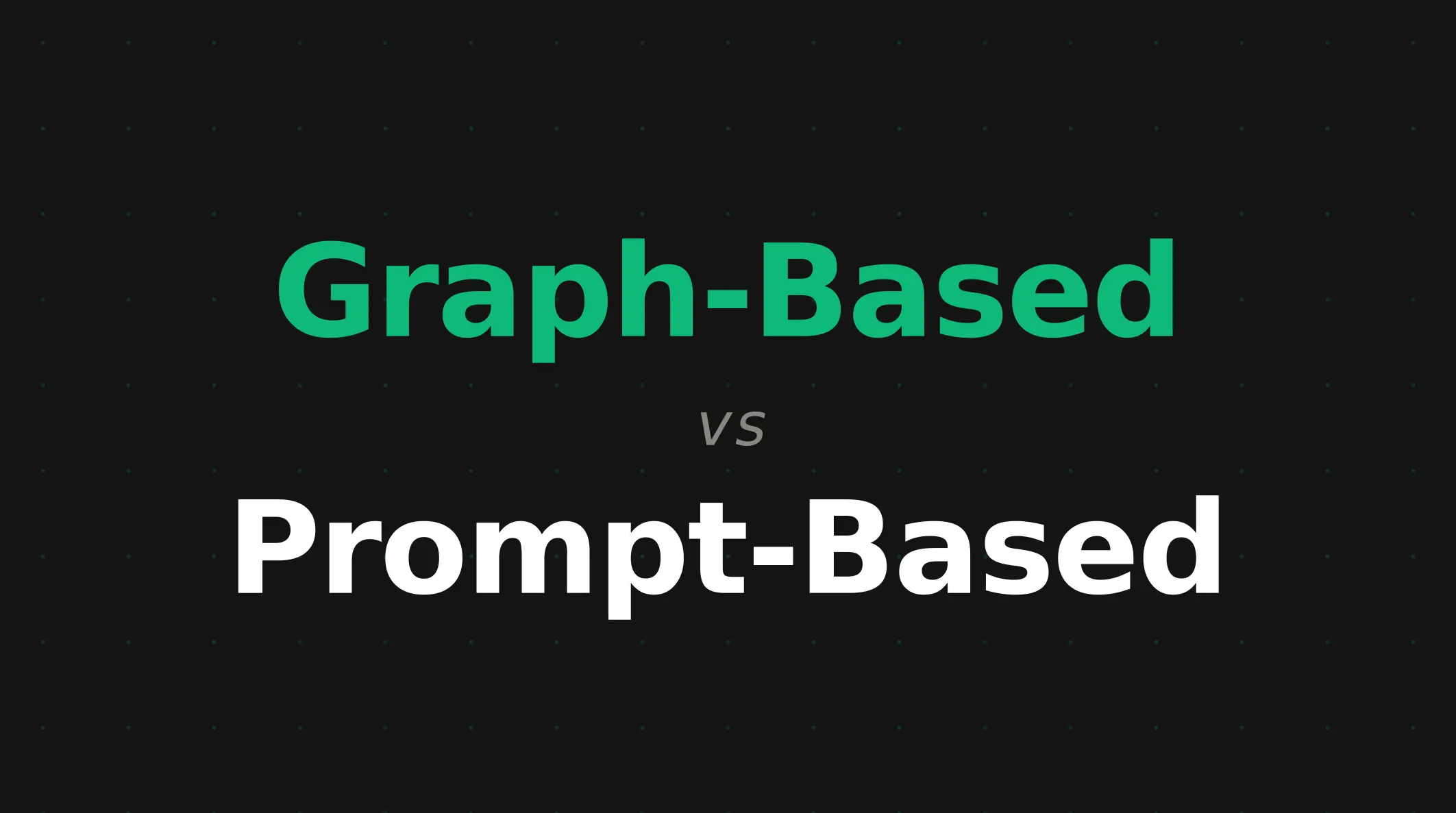 Should You Build a Graph-Based or Prompt-Based Voice Agent?